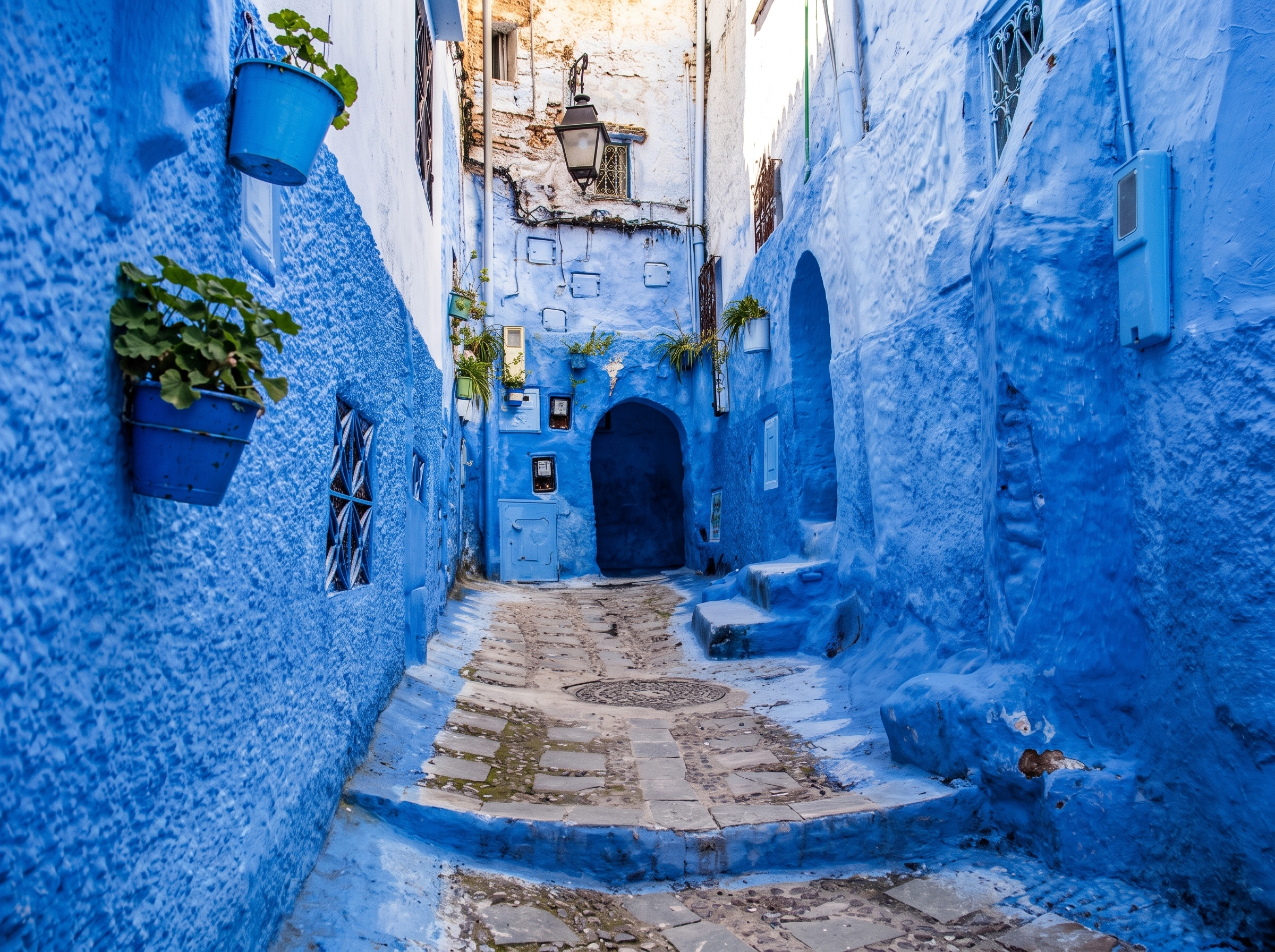 Blue streets of Chefchaouen